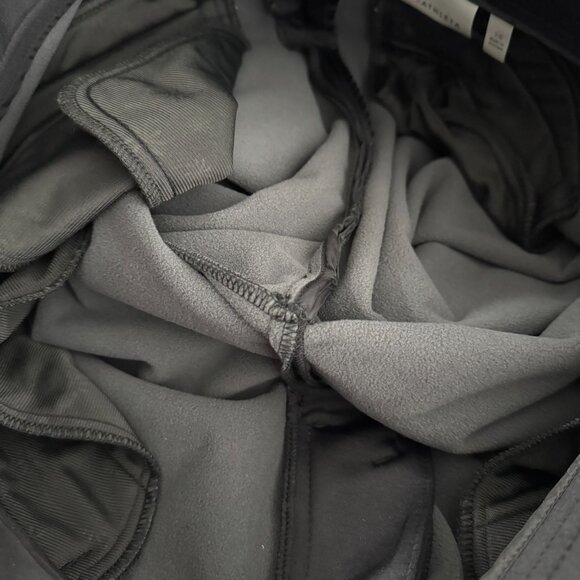 Athleta Ski Snowboard Pants Size 16 Black Nylon Snow Fleece Lined‎ PT-2456 - Picture 9 of 13